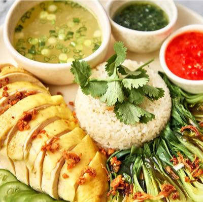 Hainanese Chicken Rice