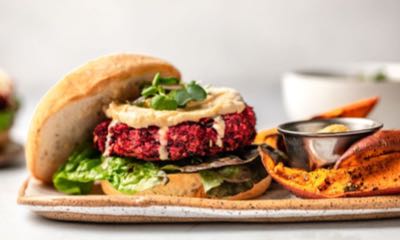 Vegan Beetroot Burger