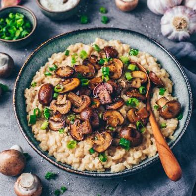 Vegan Mushroom Risotto