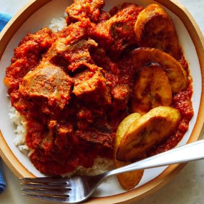 West African Goat Meat Stew